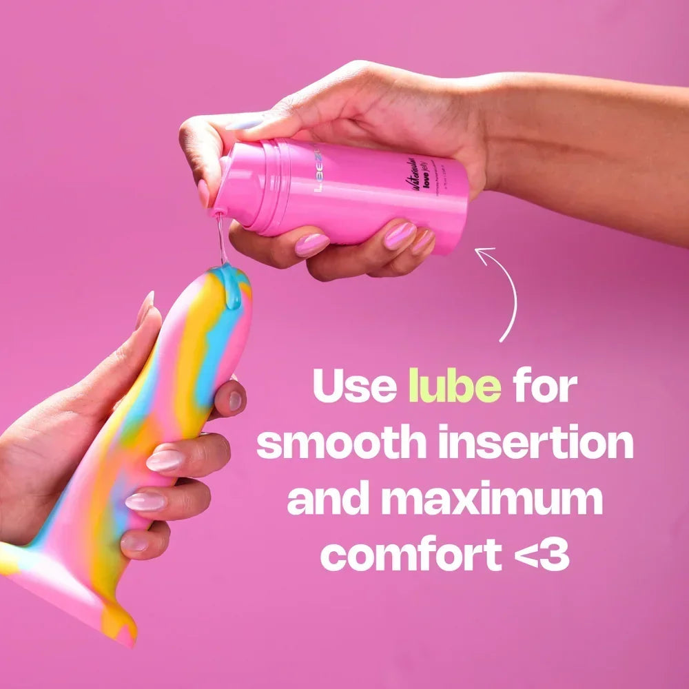 Luvora™ Dilbar dildo WITH VIBRATOR 9 IN.