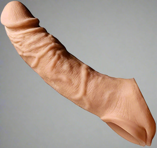 Real Feel Performance Extension Condom Sleeve 8 IN